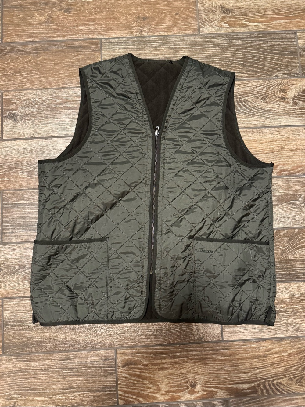 Barbour Men's Polarquilt Waistcoat Zip-In Liner Vest